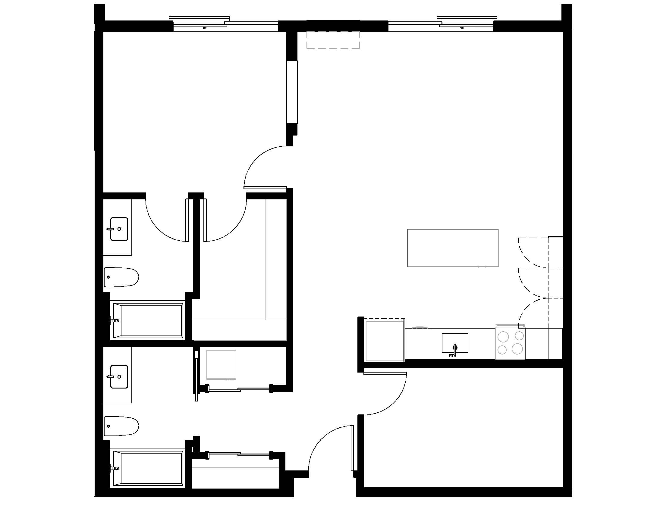 Suite A Floorplan